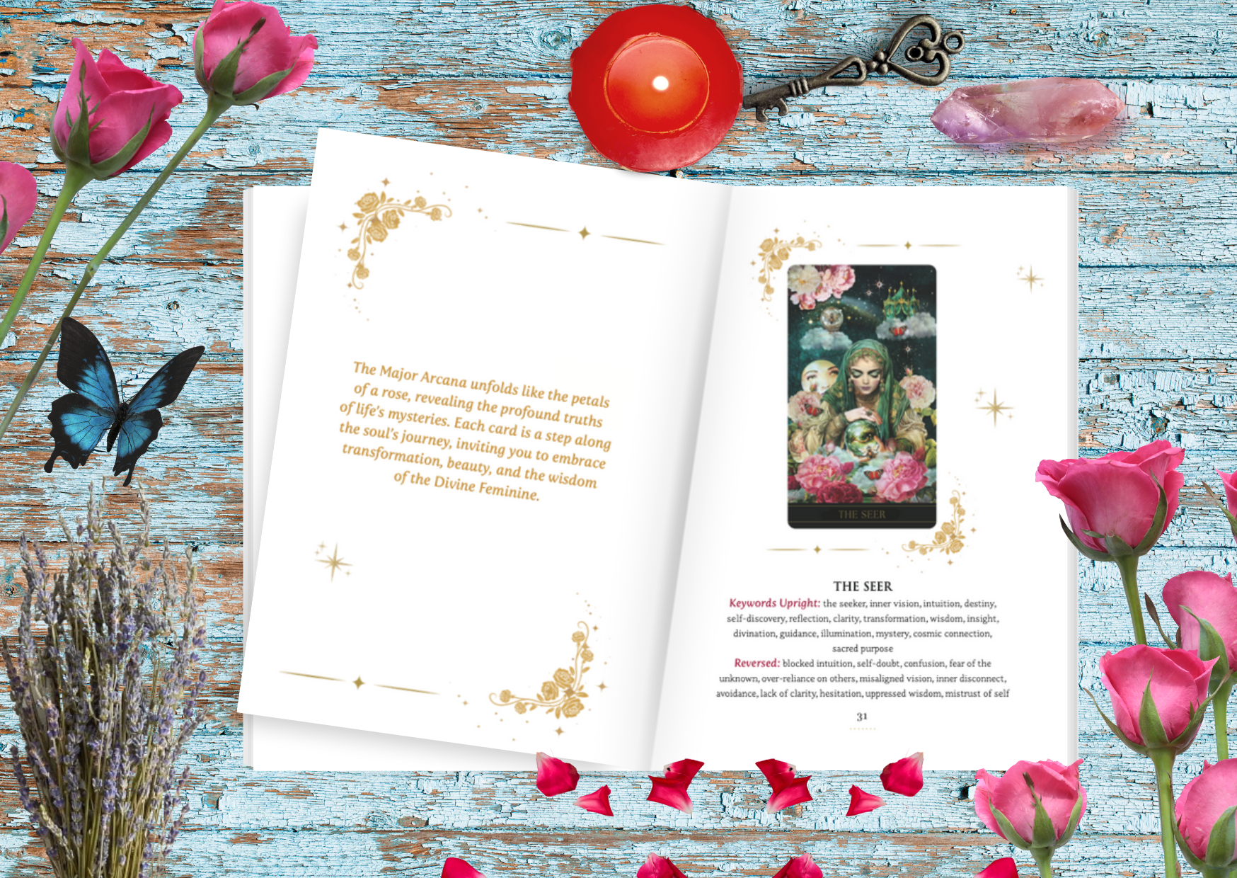 Oracle of the Rose — The Rose Temple - Tarot of the Rose